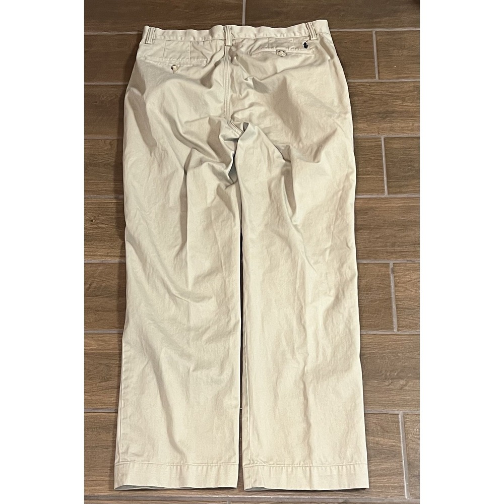 Polo Ralph Lauren Men's The Polo Chino 34x32 Beige Twill Classic Fit Straight - Picture 8 of 9